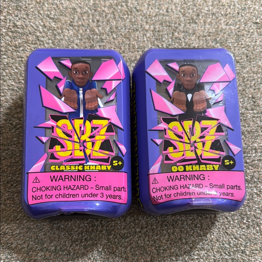 2 ScreenBreakZ Khaby Collectible FigureS,Delivery Khaby And 0O KHABY